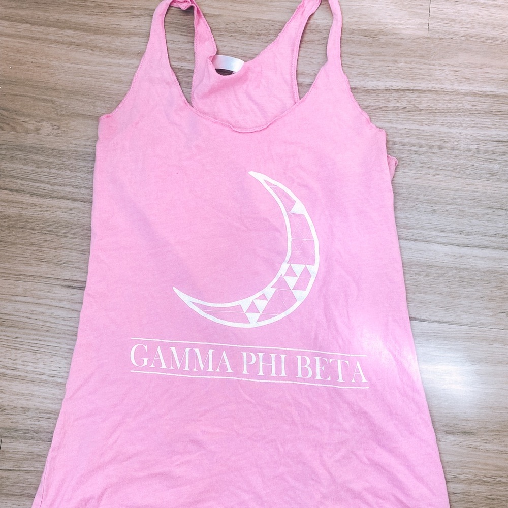 Lilac Gamma Phi Beta Moon Tank